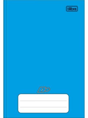 caderno brochura capa dura 14 d azul 96 folhas 116700 e1