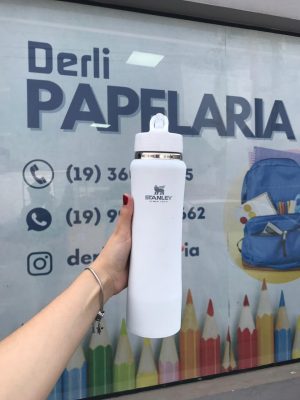 Garrafa Termica Com canudo 750ml